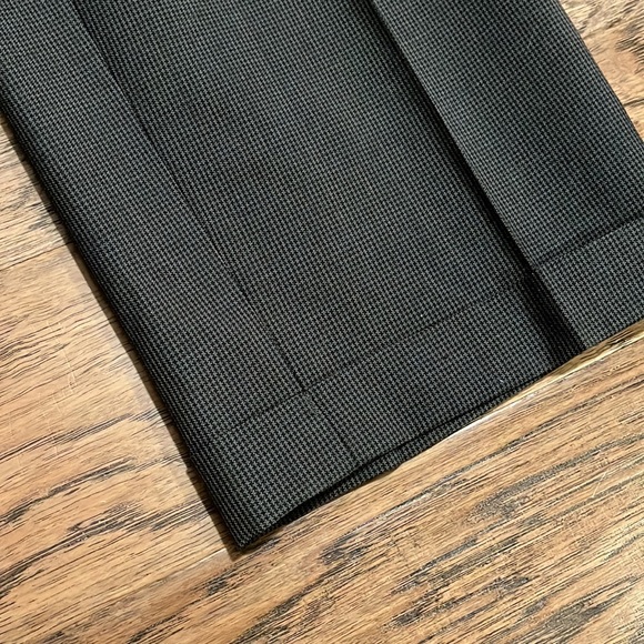 NWT Slates Original Fit wool blend pattern Slacks size W38 L34 - Picture 7 of 9